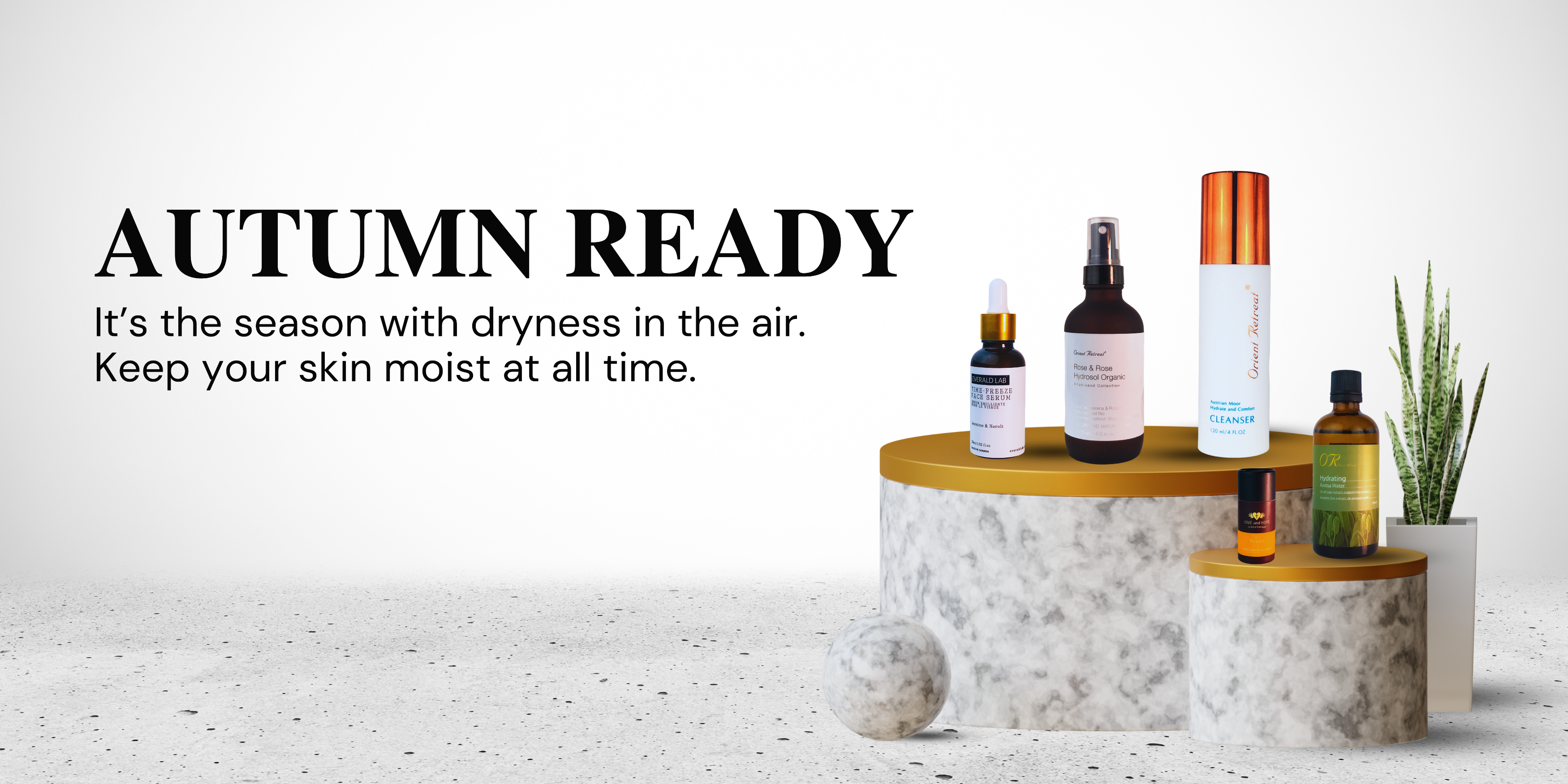 skincare products for fall season to moisturize skin