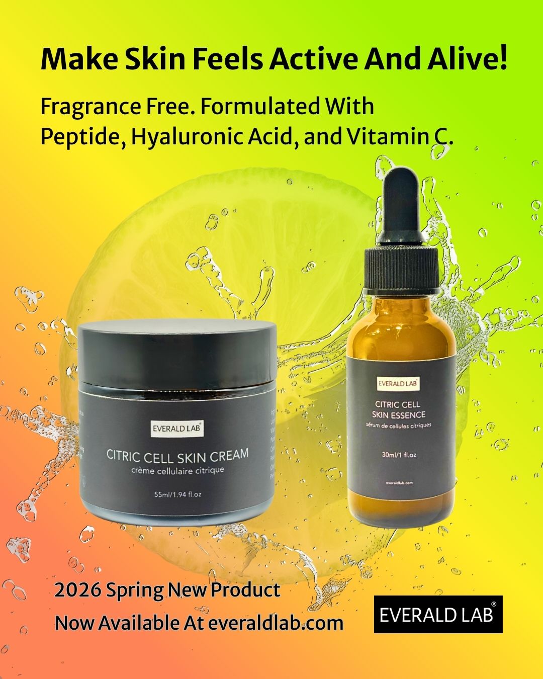 Spring New Product-The Citric Cell Formula - Everald Lab