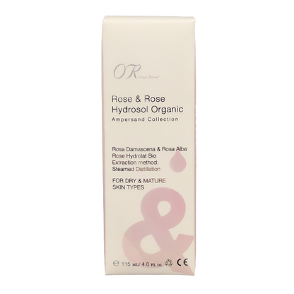 Rose and rose organic hydrosol box.