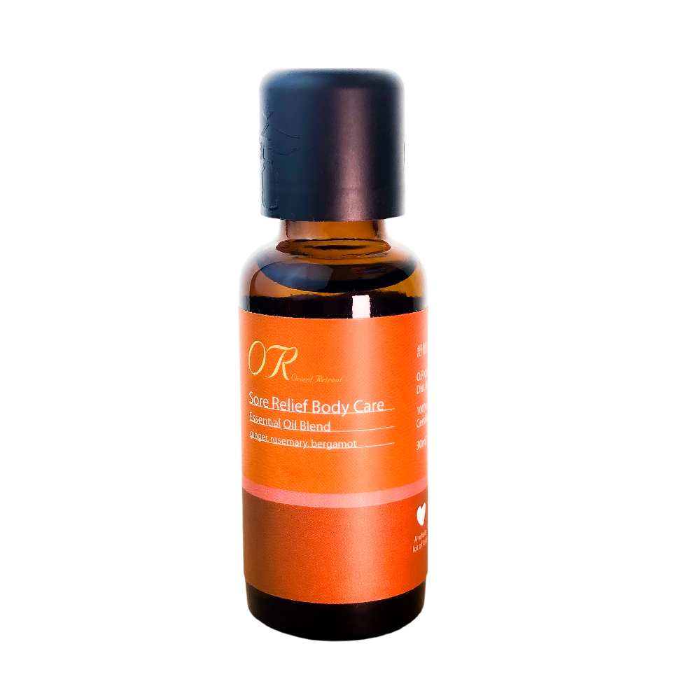 With a blend of organic ginger, rosemary, bergamot, and peppermint essential oil, this special blend will help you sore your tense muscle and help you relax. 