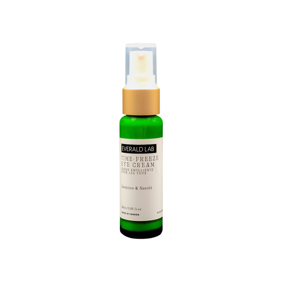 Everald Lab Time Freeze Eye Cream bottle on a white background
