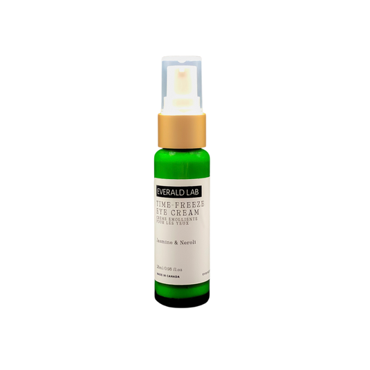 Everald Lab Time Freeze Eye Cream bottle on a white background