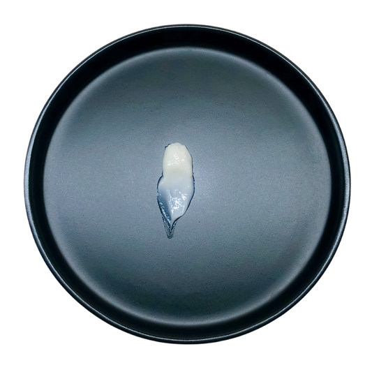 Time Freeze Eye Cream showcases the emollient texture and viscosity. 