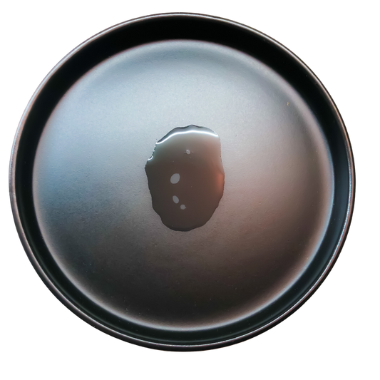 Clarifying aroma water texture and viscosity.