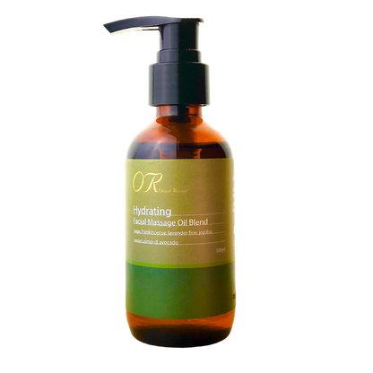 Organic facial oil suitable for all skin types for deep nourishment and protection.