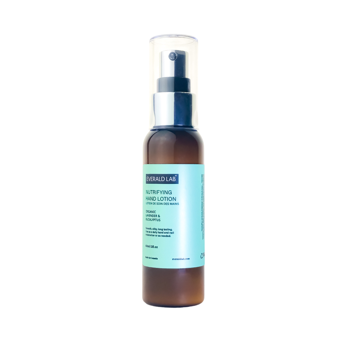 A professional spa-quality lotion is 96% naturally derived from plant-based ingredients.