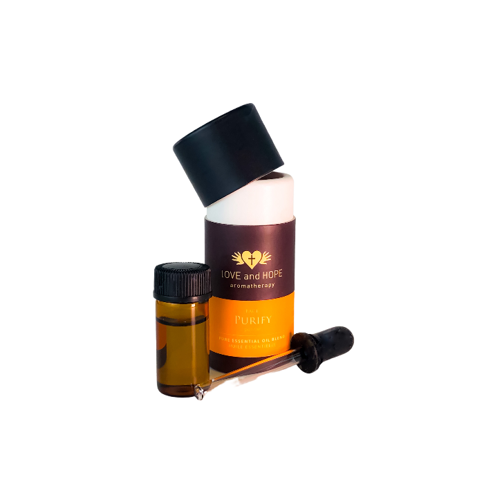 Pure, potent blend essential oil for effective  skin toning and purification.